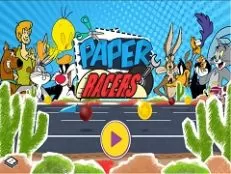 Racing Games, Paper Racers, Games-kids.com