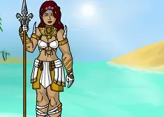 Girl Games, Paragon Warrior Dress Up, Games-kids.com