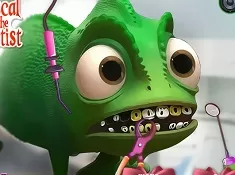 Rapunzel Games, Pascal at the Dentist, Games-kids.com