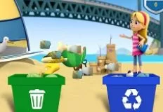 Paw Patrol Games, Paw Patrol Beach Cleaning, Games-kids.com