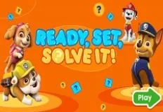 Paw Patrol Games, Paw Patrol Ready Set Solve It, Games-kids.com