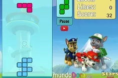 Paw Patrol Games, Paw Patrol Tetris, Games-kids.com