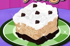 Cooking Games, Peanut Butter Fudge Pie, Games-kids.com