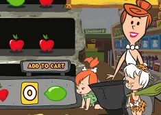 Flinstones Games, Pebbles and Bam Bam Shopping Spree, Games-kids.com