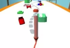 Puzzle Games, Pen Run, Games-kids.com