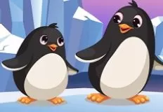 Animal Games, Penguin Jigsaw, Games-kids.com