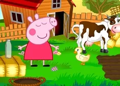 Peppa Pig Games, Peppa Pig at the Farm, Games-kids.com