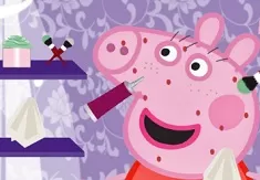 Peppa Pig Games, Peppa Pig Facial Treatment, Games-kids.com