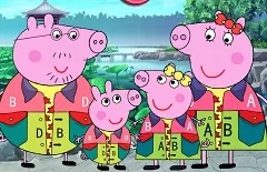 Peppa Pig Games, Peppa Pig Family Japanese Style, Games-kids.com