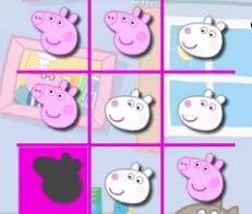 Peppa Pig Games, Peppa Pig Tic Tac Toe, Games-kids.com