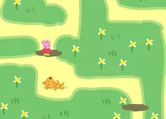 Peppa Pig Games, Peppa's Maze, Games-kids.com