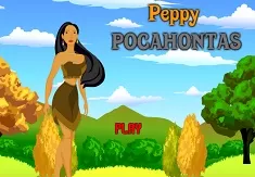 Pocahontas Games, Peppy Pocahontas, Games-kids.com