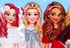 Princess Games, Perfect Cold Season Wedding, Games-kids.com