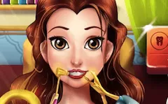 Beauty and The Beast Games, Perfect Dentist Princess Belle, Games-kids.com