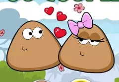 Pou Games, Perfect Pou Couple, Games-kids.com