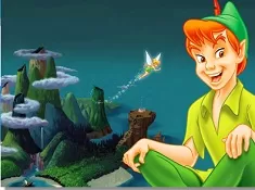 Tinkerbell Games, Peter Pan and Tinkerbell Puzzle, Games-kids.com