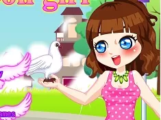 Girl Games, Pigeon Girl, Games-kids.com