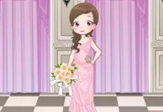 Girl Games, Pink Bride Dress Up, Games-kids.com