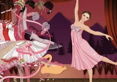 Girl Games, Pink Swan Dress Up, Games-kids.com