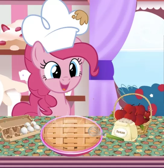 My Little Pony Games, Pinkie Pie Apple Pie, Games-kids.com