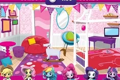 My Little Pony Games, Pinkie Pie Slumber Party, Games-kids.com