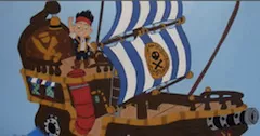 Jake and the Neverland Pirates Games, Pirate Ship Jigsaw, Games-kids.com