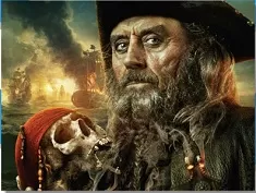 Pirates of the Caribbean Games, Pirates of the Caribbean Barbossa Puzzle, Games-kids.com