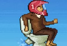 Boys Games, Pixel Toilet, Games-kids.com