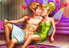 Tinkerbell Games, Pixie Sauna Flirting, Games-kids.com