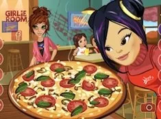 Girl Games, Pizza First Job, Games-kids.com