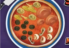 Cooking Games, Pizza Quatro Stagioni, Games-kids.com