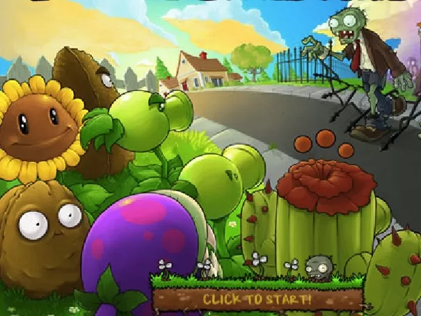 Zombie Games, Plants vs Zombies, Games-kids.com