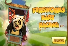 Kung Fu Panda Games, Po Firework Kart Race, Games-kids.com
