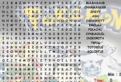 Pokemon Games, Pokemon Word Search, Games-kids.com