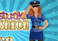 Police Girl Fashion Dress Up Girl Games