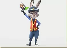 Zootopia Games, Policewoman Judy Puzzle, Games-kids.com