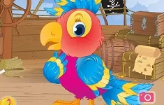 Animal Games, Polly the Pirate King, Games-kids.com