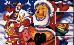 Winnie the Pooh Games, Pooh Santa, Games-kids.com