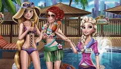 Princess Games, Pool Party Planner, Games-kids.com