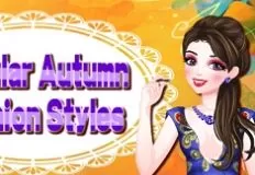 Girl Games, Popular Autumn Fashion Style, Games-kids.com