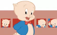 Looney Tunes Games, Porky Pig Puzzle, Games-kids.com