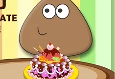 Pou Games, Pou Chocolate Cake, Games-kids.com