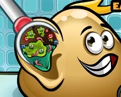 Pou Games,  Pou Ear Infection, Games-kids.com