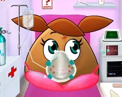 Pou Games, Pou Girl Ambulance, Games-kids.com