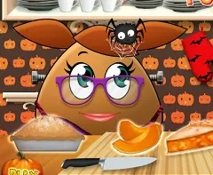 Pou Games,  Pou Girl Pumkin Pie, Games-kids.com