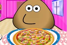 Pou Games, Pou Pizza Chef, Games-kids.com