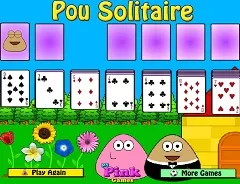 Pou Games, Pou Solitaire, Games-kids.com