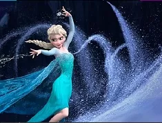 Frozen  Games, Powerful Elsa Puzzle, Games-kids.com