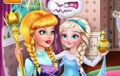 Frozen  Games, Prank the Nanny Baby Ice Queen, Games-kids.com