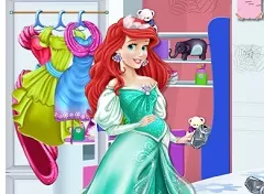 Little Mermaid Games, Pregnant Ariel Room Makeover, Games-kids.com